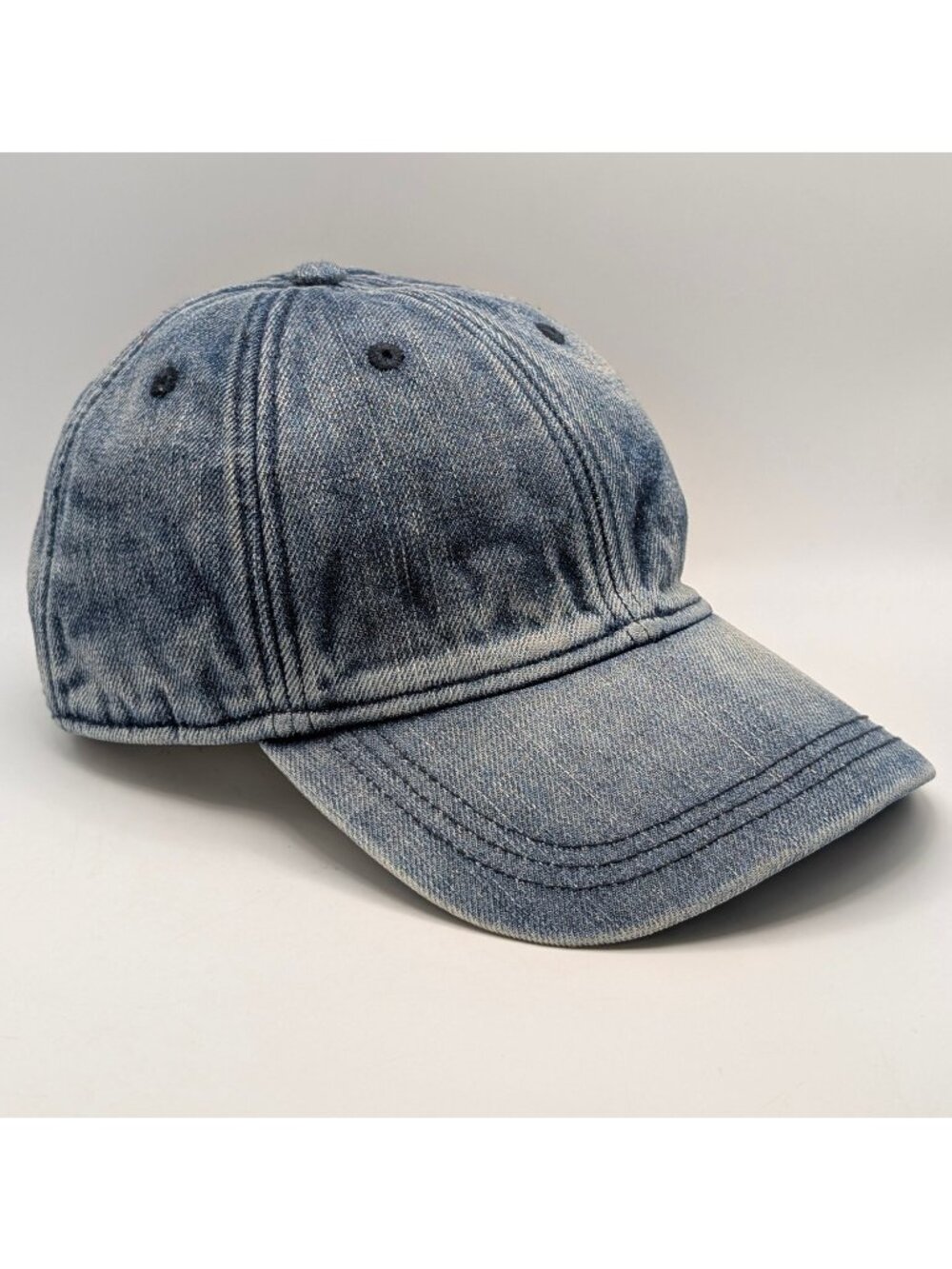 Madewell Light Blue Denim Baseball Cap Adjustable Strap Back Hat Cotton Unisex